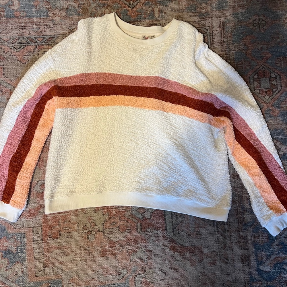 Faherty Vista Stripe Pullover